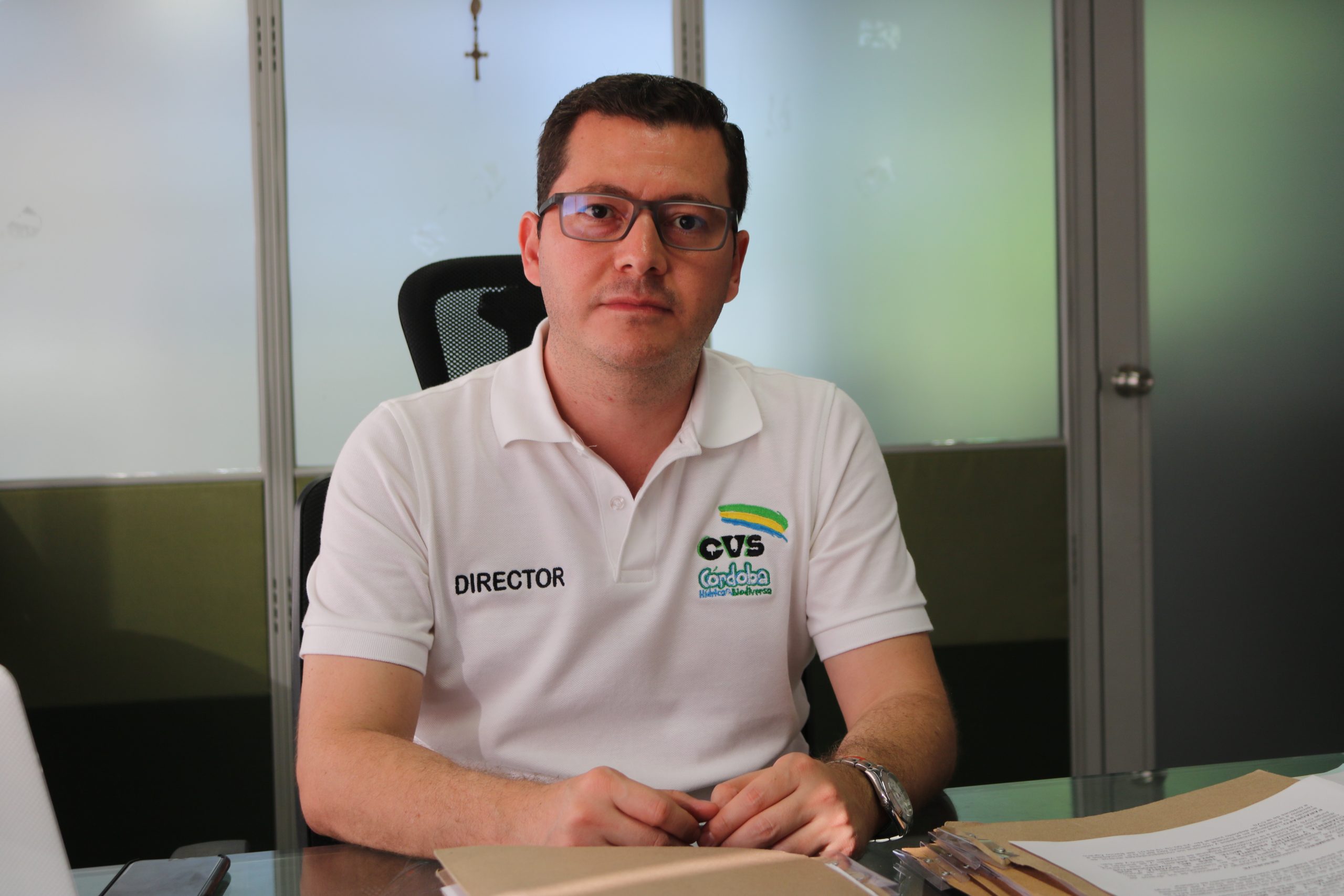 Fotografia del ing. Orlando Medina, Director general de la Corporación CVS