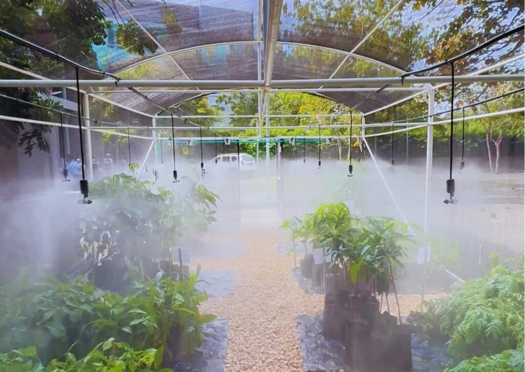 Moderno Vivero Bioclimatico, en las instalaciones de la CVS Córdoba