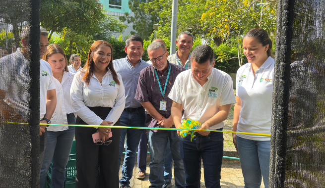 Director General Del A CVS Inaugura Vivero Bioclimatico Inaugurado En La Sede Principal De La Entidad