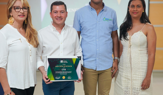 Director De La CVS Recibe Mencion De Honor Para El Departamento De Córdoba